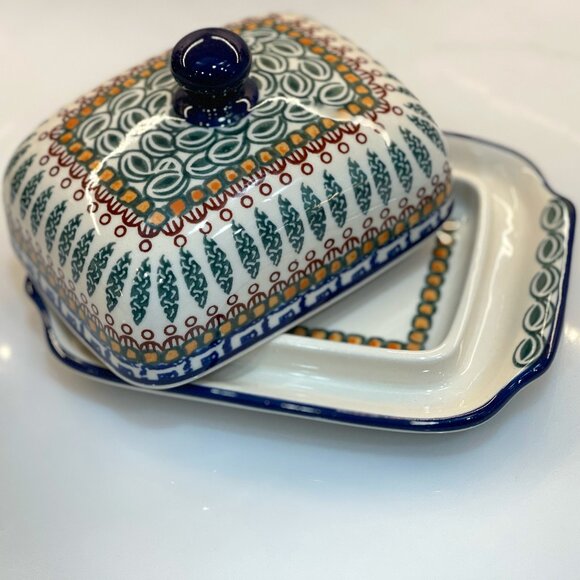Imported Tuscany Butter Dish- NWT - Picture 1 of 16